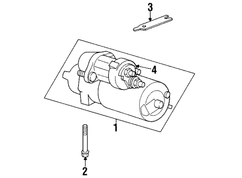 1990 GMC C2500 Starter Diagram