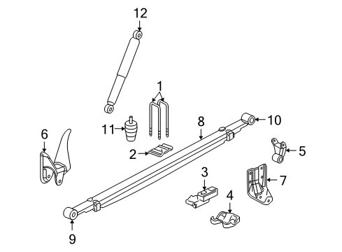2013 Chevy Silverado 1500 Rear Suspension Diagram