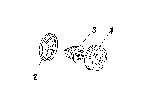 1988 Buick Century Rear Brakes Diagram