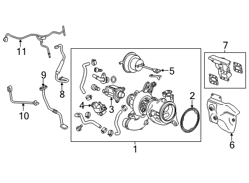2019 Chevy Cruze Turbocharger Diagram
