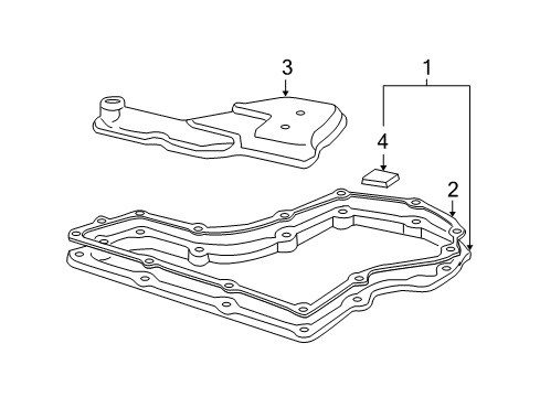 2009 Chevy Malibu Transaxle Parts Diagram