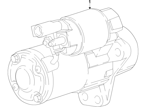 2023 Chevy Express 2500 Starter Diagram