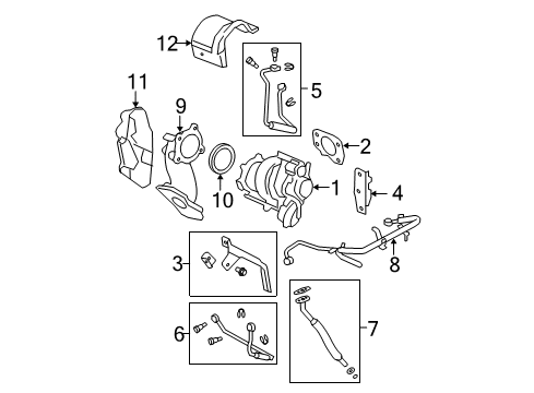 2010 Chevy HHR Turbocharger Diagram