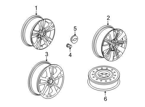 2017 Chevy Equinox Wheels Diagram