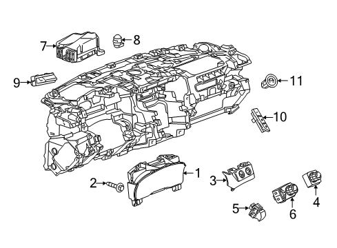2020 Cadillac Escalade Automatic Temperature Controls Diagram