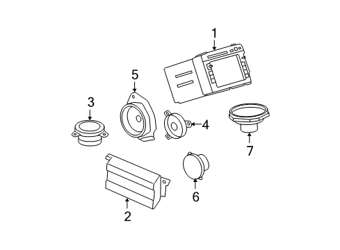 2006 Buick Lucerne Sound System Diagram
