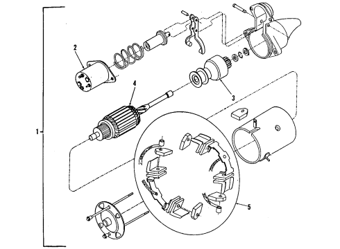 1994 Oldsmobile Achieva Starter Diagram