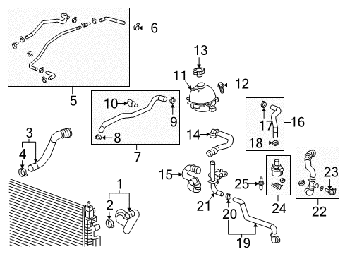 2018 Chevy Equinox Camshaft Position Sensor Diagram for 12636947