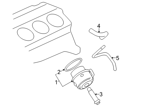 2007 Saturn Relay Oil Cooler Diagram