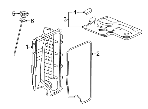 2012 Buick Enclave Transaxle Parts Diagram