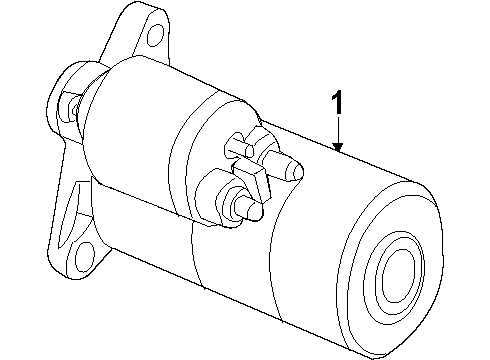 2007 Saturn Sky Starter Diagram