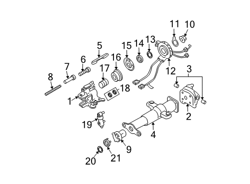 2005 Buick LaCrosse Housing & Components Diagram