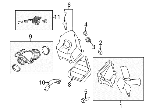 2017 Chevy Traverse Air Intake Diagram