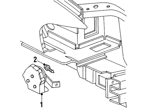 2000 Oldsmobile Silhouette Horn Diagram