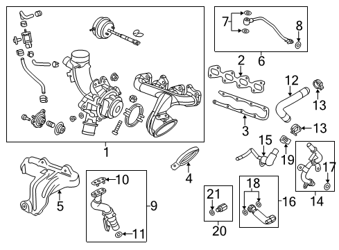 2017 Chevy Sonic Turbocharger Diagram