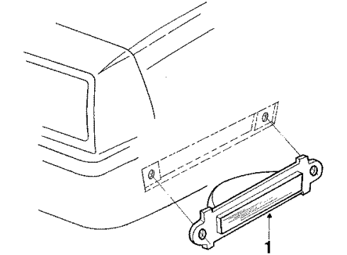 1985 Chevy Cavalier Side Marker Lamps Diagram