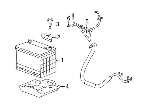 2008 Chevy Uplander Battery Diagram