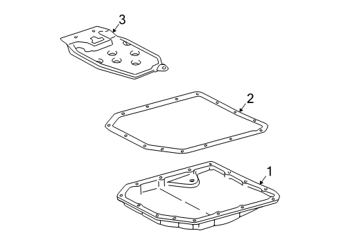 2008 Pontiac Vibe Filter Diagram for 88972067