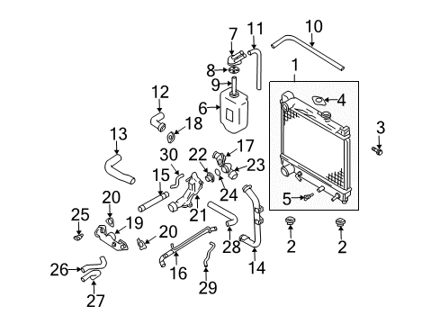 2001 Chevy Tracker Throttle Position Sensor Diagram for 91176136