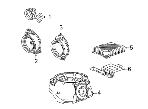 2024 Chevy Trailblazer Sound System Diagram