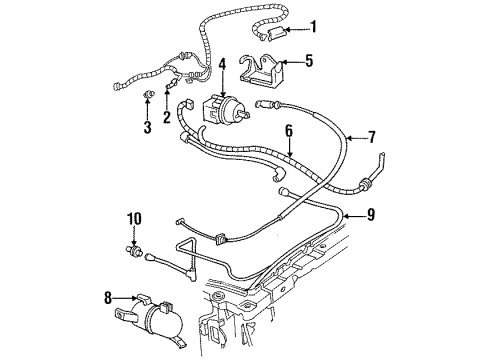 1987 Chevy Corsica Cruise Control System Diagram