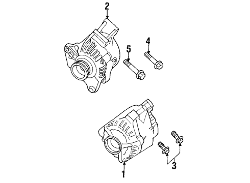 2003 Oldsmobile Aurora Alternator Diagram