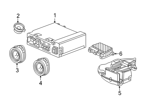 2018 Chevy Bolt EV Sound System Diagram