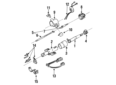 1994 Oldsmobile 98 Ignition Lock Diagram