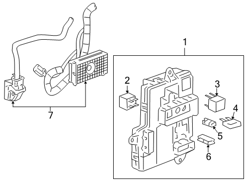 2005 Chevy Cobalt Electrical Components Diagram