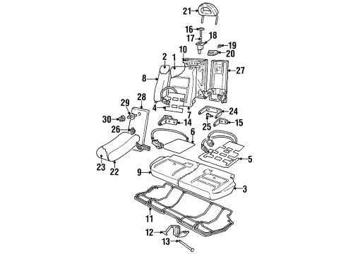 1999 Cadillac Catera Heated Seats Diagram