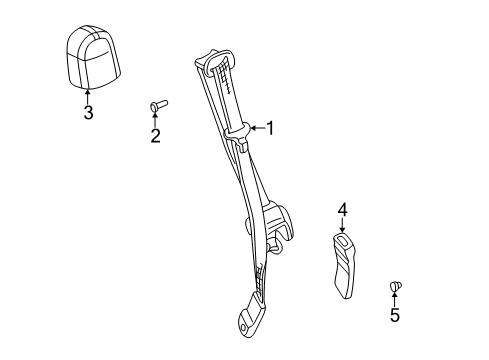 2006 Chevy Silverado 1500 Seat Belt Diagram
