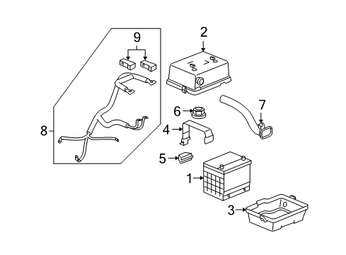 2010 Hummer H3T Battery Diagram