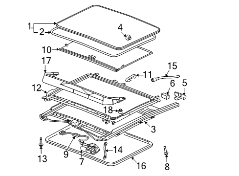 2007 Chevy Impala Sunroof Diagram