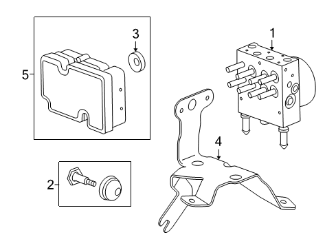2007 Saturn Sky Modulator Valve Diagram for 15784868