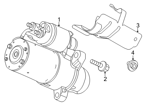 2014 Buick LaCrosse Starter Diagram