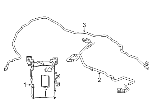 2012 Chevy Volt Electrical Components Diagram