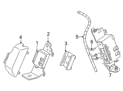 2004 Chevy Impala Navigation System Diagram