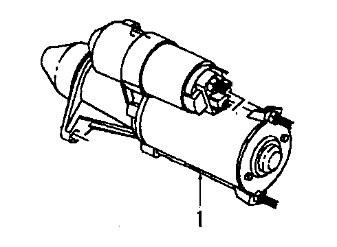 2005 Cadillac STS Starter Diagram