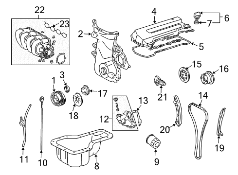 2004 Pontiac Vibe Intake Manifold Diagram