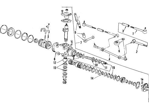 1984 Oldsmobile Cutlass Supreme Pitman Arm Diagram for 7837644