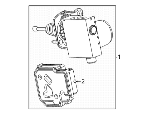 2024 Chevy Trailblazer ABS Components Diagram