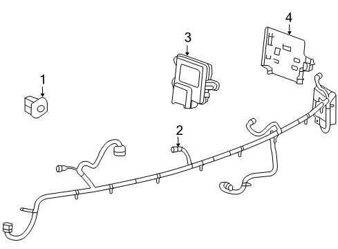 2017 Buick Regal Electrical Components Diagram