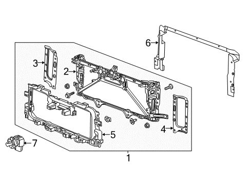 2016 Chevy Silverado 2500 HD Automatic Temperature Controls Diagram