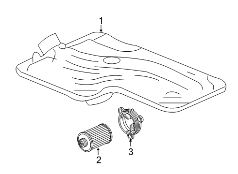 2021 Chevy Malibu Transaxle Parts Diagram