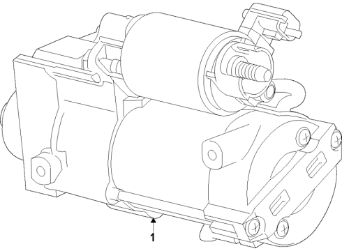 2022 Chevy Suburban Starter Diagram