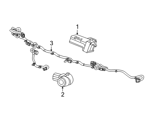 2022 Chevy Camaro Electrical Components Diagram