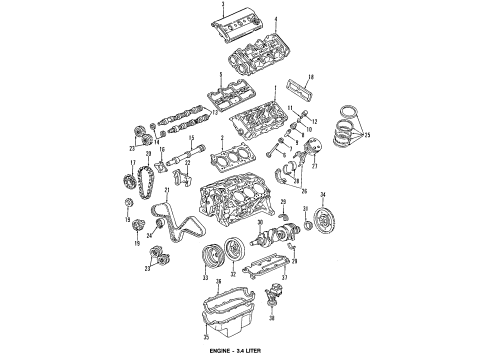 1997 Chevy Monte Carlo Pressure Switch Diagram for 12635954