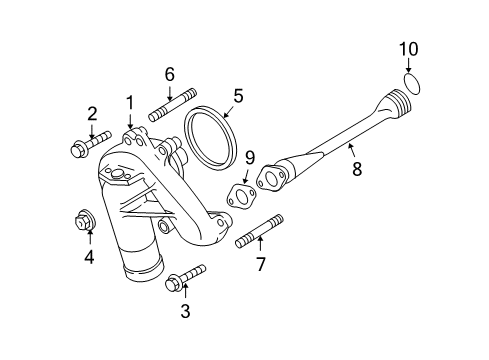 2012 Chevy Express 3500 Cooling System, Radiator, Water Pump, Cooling Fan Diagram