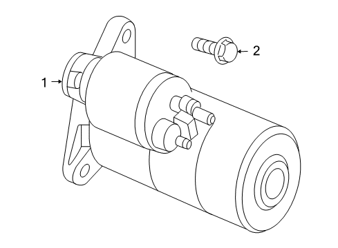 2007 Saturn Sky Starter Diagram