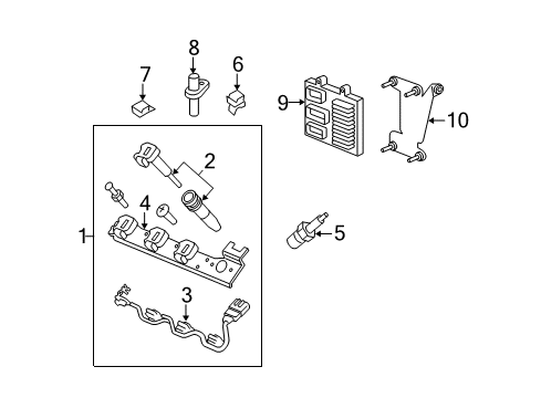 2005 Cadillac STS Ignition System Diagram